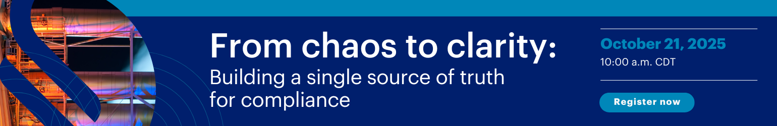 From Chaos to Clarity: Building a Single Source of Truth for Compliance
